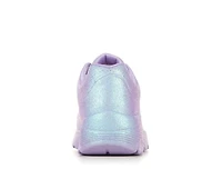 Girls' Skechers Street Little Kid & Big Uno Lite Metallic Shimmers Sneakers