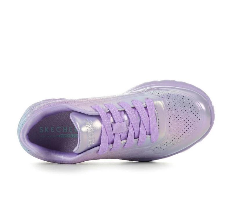 Girls' Skechers Street Little Kid & Big Uno Lite Metallic Shimmers Sneakers