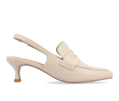 Women's Journee Collection Amory Slingback Loafer Pumps