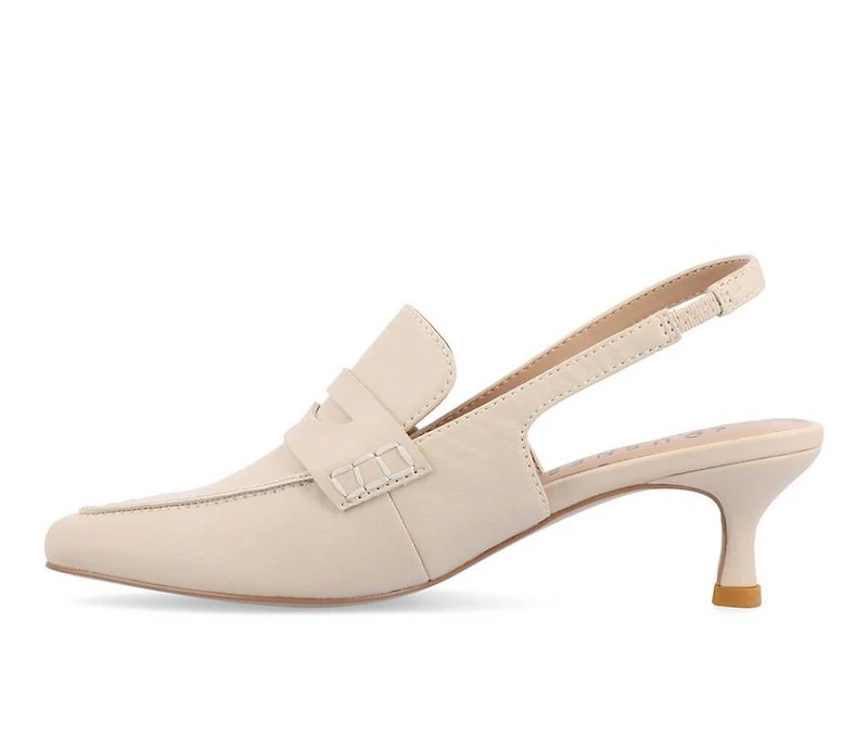 Women's Journee Collection Amory Slingback Loafer Pumps