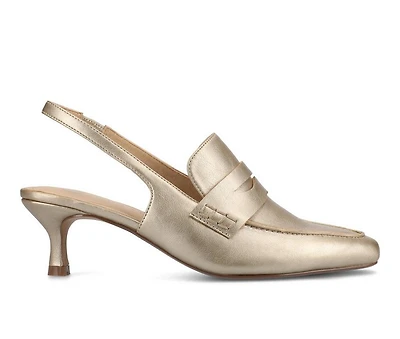 Women's Journee Collection Amory Slingback Loafer Pumps