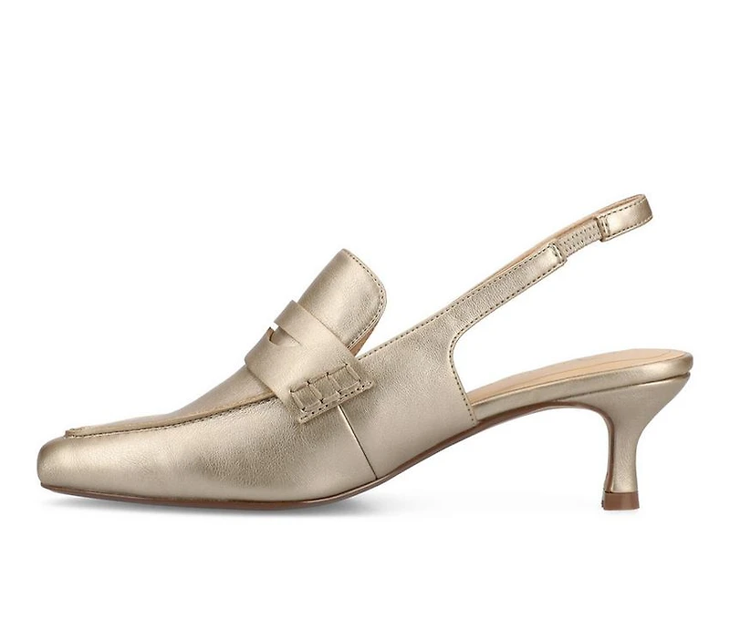 Women's Journee Collection Amory Slingback Loafer Pumps
