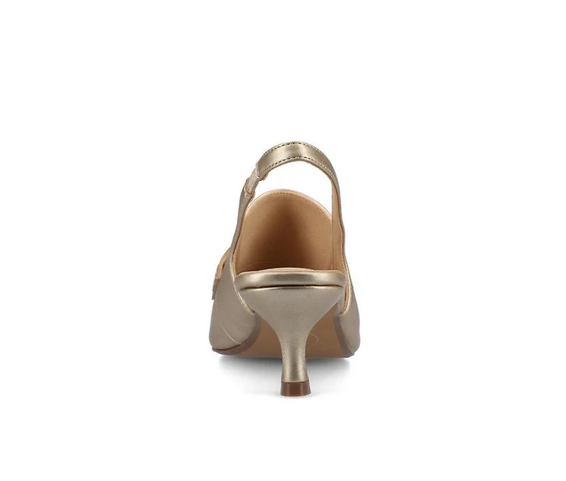 Women's Journee Collection Amory Slingback Loafer Pumps