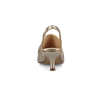 Women's Journee Collection Amory Slingback Loafer Pumps