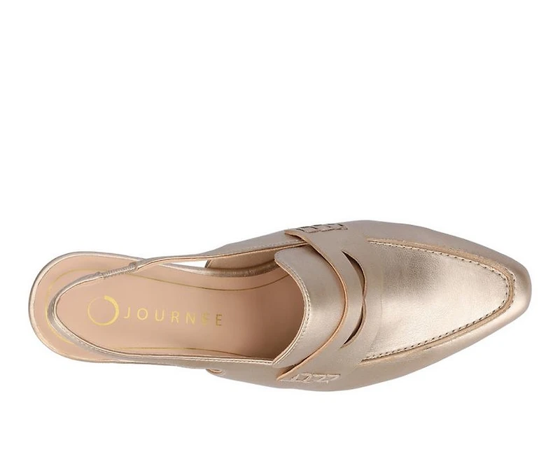 Women's Journee Collection Amory Slingback Loafer Pumps