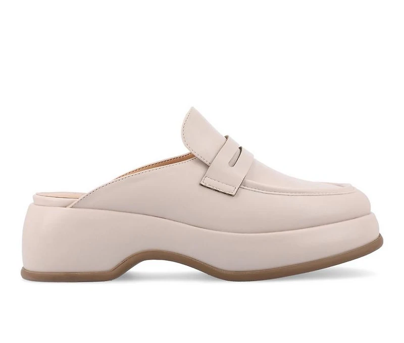 Women's Journee Collection Antonina Platform Loafer Mules