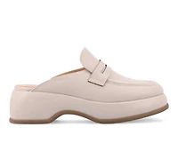 Women's Journee Collection Antonina Platform Loafer Mules