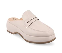 Women's Journee Collection Antonina Platform Loafer Mules
