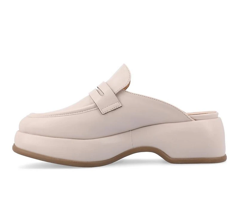 Women's Journee Collection Antonina Platform Loafer Mules