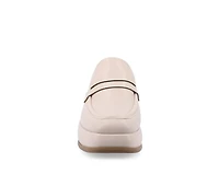 Women's Journee Collection Antonina Platform Loafer Mules