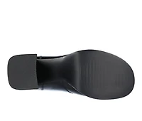 Women's Journee Collection Aylani Low Platform Heeled Booties