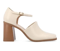 Women's Journee Collection Bobby Block Heel Pumps