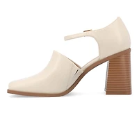 Women's Journee Collection Bobby Block Heel Pumps