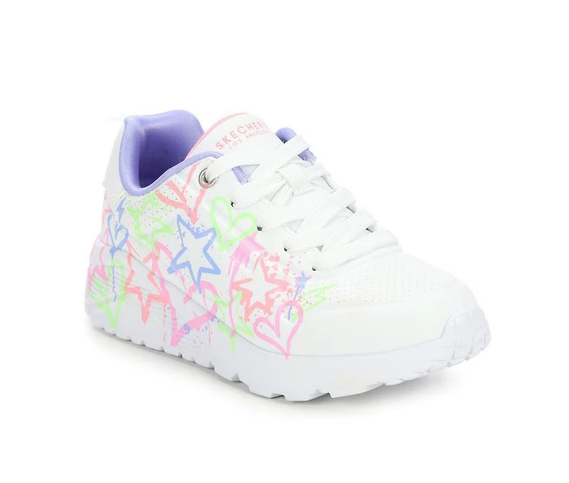 Girls' Skechers Street Little Kid & Big Uno Lite My Drip Sneakers