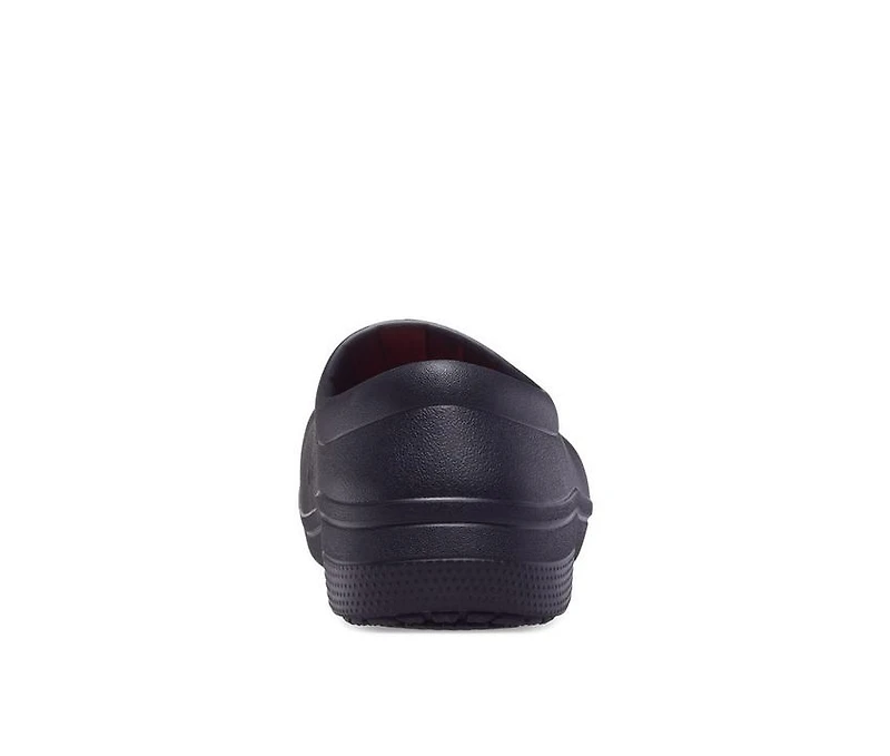 Men's Crocs Work Mens On The Clock Literide Slip Safety Shoes