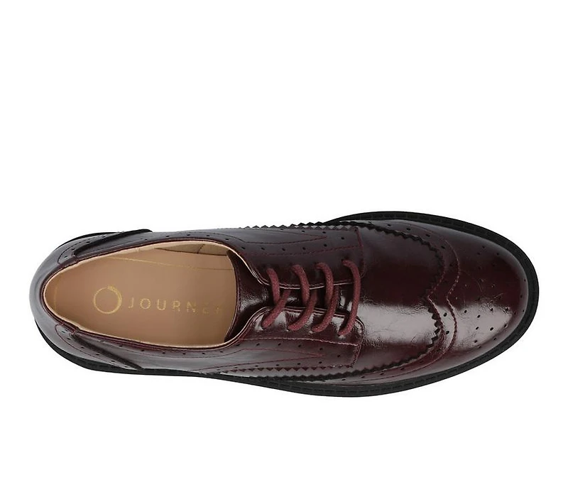 Women's Journee Collection Claudiya Chunky Oxfords