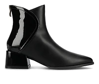 Women's Journee Collection Consuello Block Heel Booties