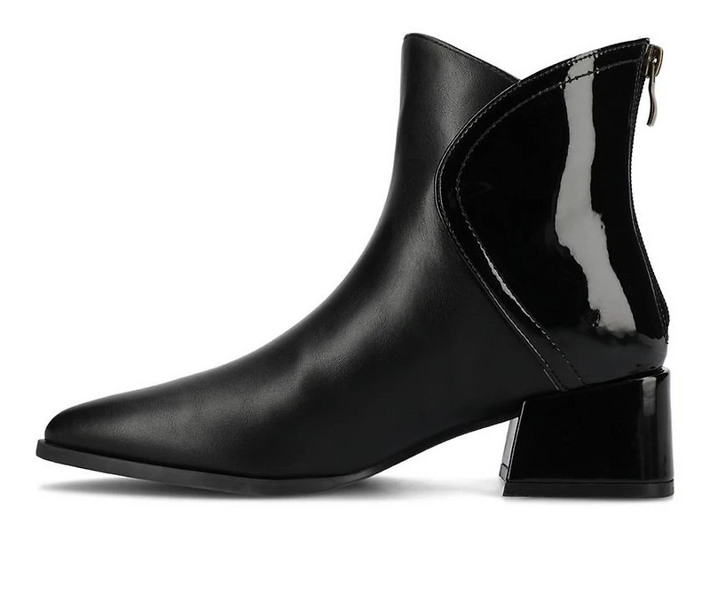 Women's Journee Collection Consuello Block Heel Booties