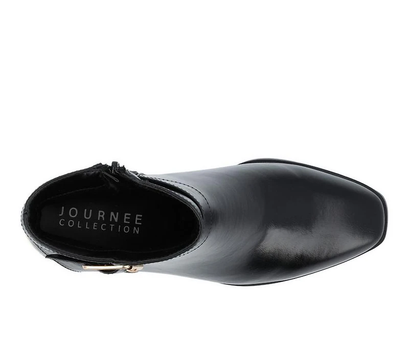 Women's Journee Collection Elley Block Heel Booties