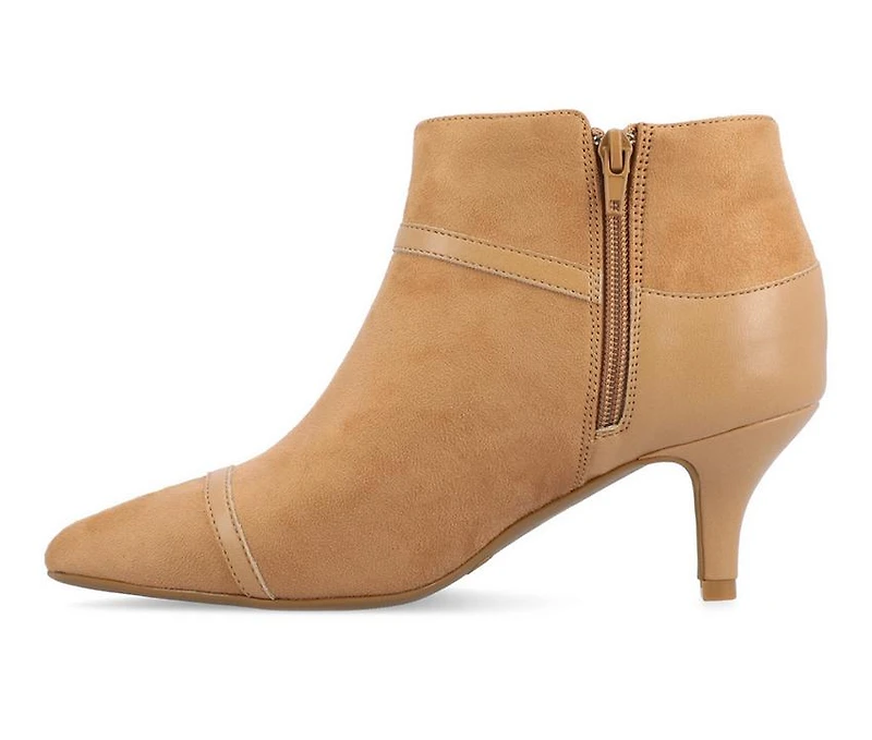 Women's Journee Collection Embrie Kitten Heel Booties