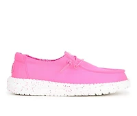 Girls' HEYDUDE Little Kid & Big Wendy Canvas Casual Shoes
