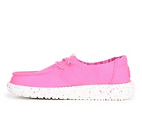 Girls' HEYDUDE Little Kid & Big Wendy Canvas Casual Shoes
