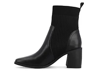 Women's Journee Collection Harlowe Block Heel Booties