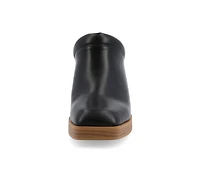 Women's Journee Collection Izara Block Heel Platform Clogs