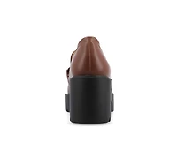 Women's Journee Collection Keeziah Chunky Heeled Loafers