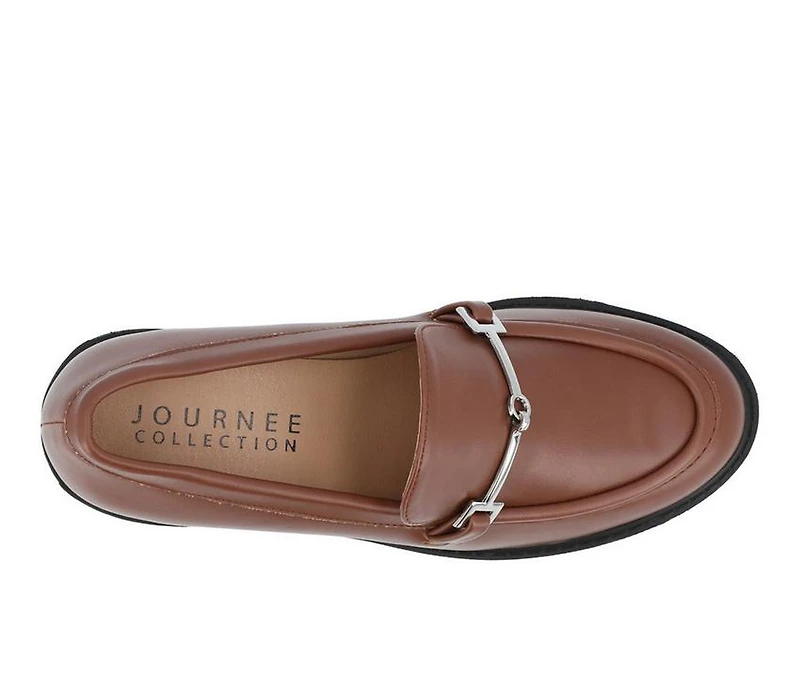 Women's Journee Collection Keeziah Chunky Heeled Loafers