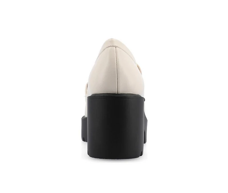 Women's Journee Collection Keeziah Chunky Heeled Loafers