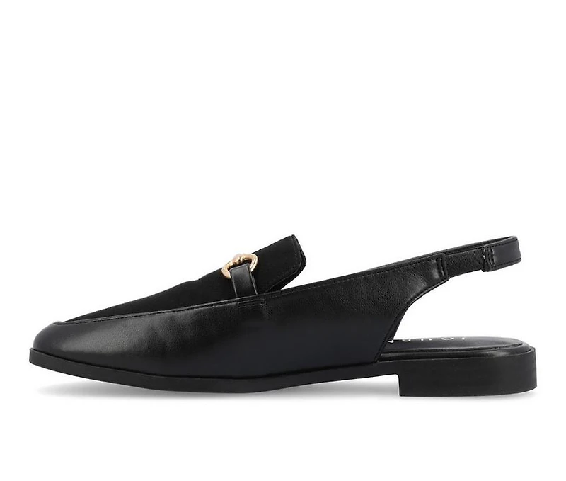 Women's Journee Collection Lainey Slingback Loafer Mules