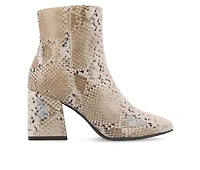 Women's Journee Collection Sorren Block Heel Booties