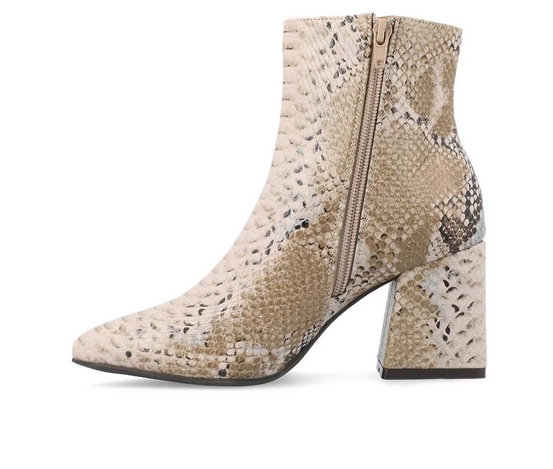 Women's Journee Collection Sorren Block Heel Booties