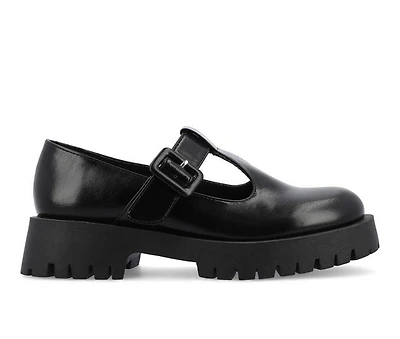 Women's Journee Collection Suvi Chunky T-Strap Mary Janes