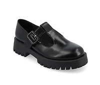 Women's Journee Collection Suvi Chunky T-Strap Mary Janes