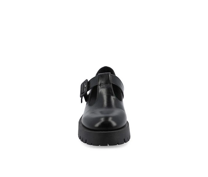 Women's Journee Collection Suvi Chunky T-Strap Mary Janes