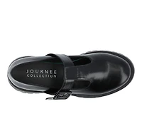 Women's Journee Collection Suvi Chunky T-Strap Mary Janes