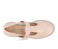 Women's Journee Collection Suvi Chunky T-Strap Mary Janes