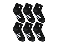 Adidas Youth 6 Pair Cushioned 2.0 Quarter Socks