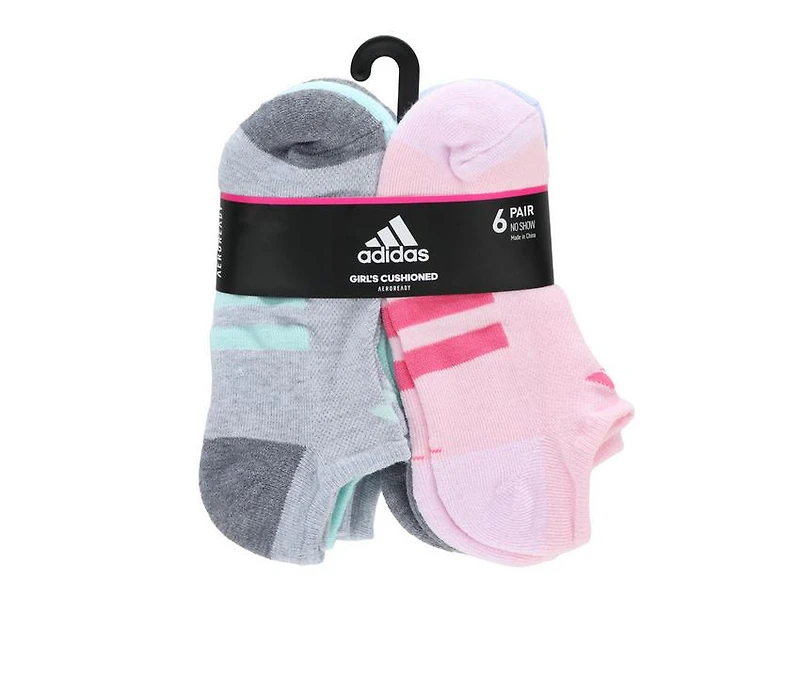 Adidas Girls 6p Cushioned No Show