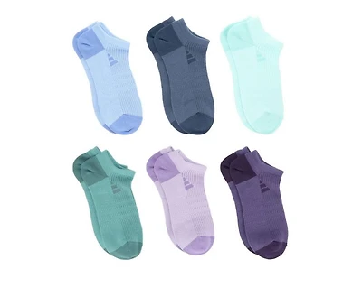 Adidas 6p Women's Superlite No Show Socks