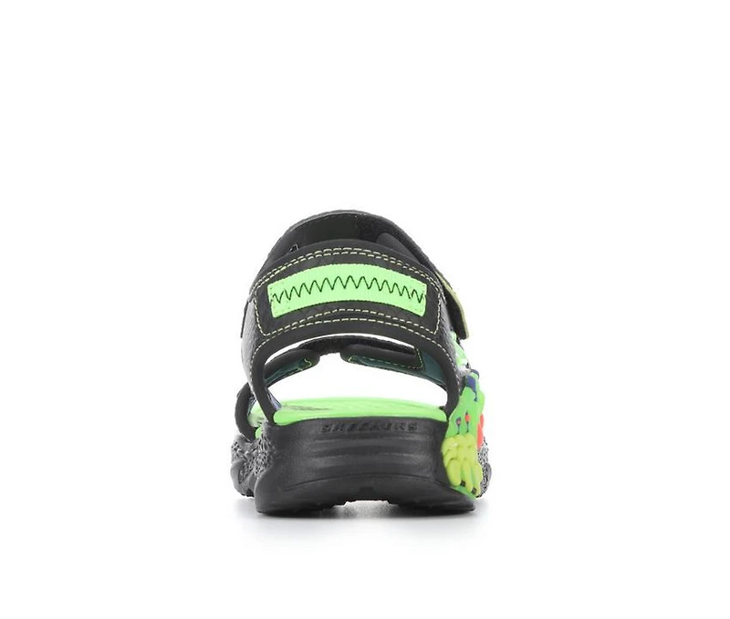 Boys' Skechers Little Kid & Big Creature Spalsh Light-up Sandals