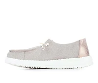 Kids' HEYDUDE LittleKid & BigKid Wendy Youth Metallic Casual Shoes