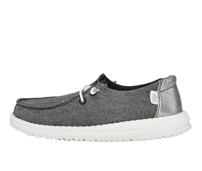 Kids' HEYDUDE LittleKid & BigKid Wendy Youth Metallic Casual Shoes