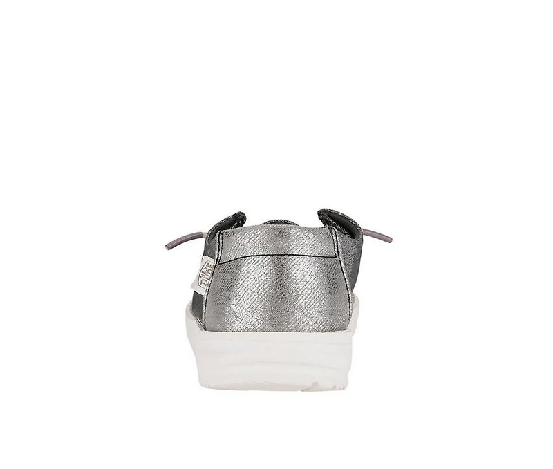 Kids' HEYDUDE LittleKid & BigKid Wendy Youth Metallic Casual Shoes
