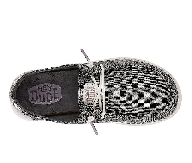 Kids' HEYDUDE LittleKid & BigKid Wendy Youth Metallic Casual Shoes
