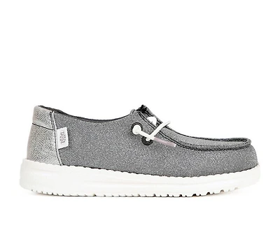 Kids' HEYDUDE Toddler Wendy Metallic Casual Shoes