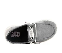 Kids' HEYDUDE Toddler Wendy Metallic Casual Shoes