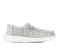 Kids' HEYDUDE Little Kid & Big Wally Youth Heathered Mesh Casual Shoes